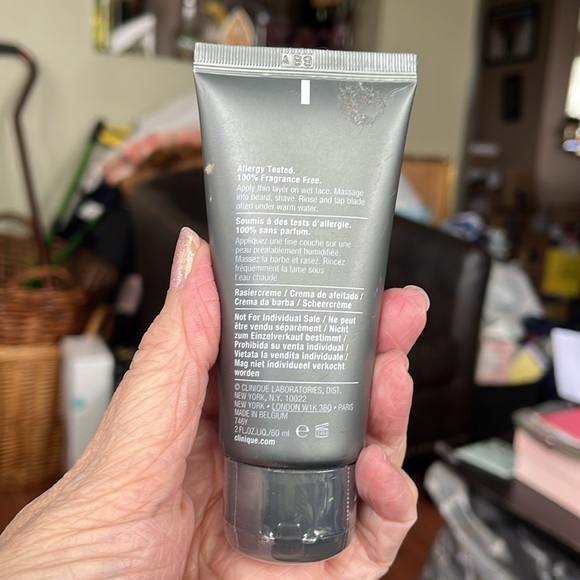 Clinique For Men Cream Shave 60ml.  New Sealed! - Picture 2 of 2